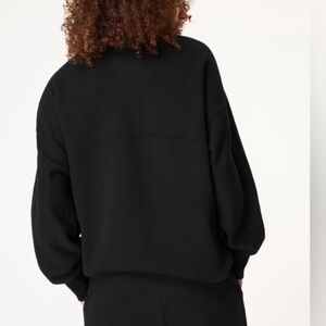 Sweaty Betty Black Crew Neck Sweater